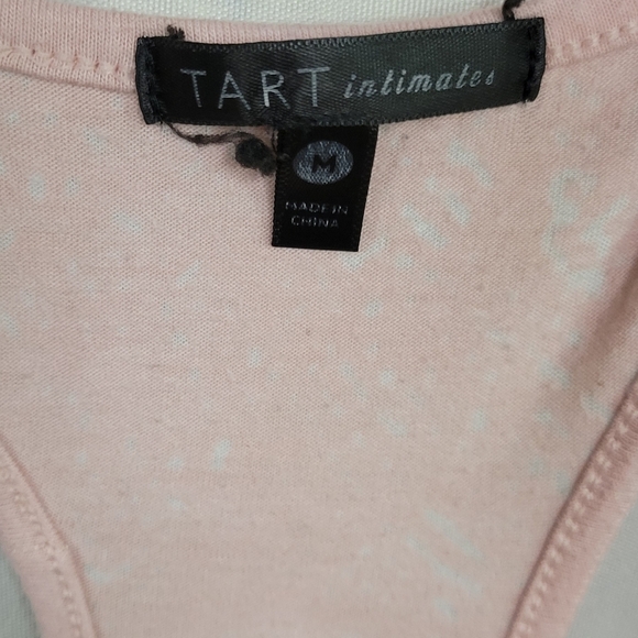 TART Intimates Medium Pink Tank Top T- Back - Picture 2 of 4
